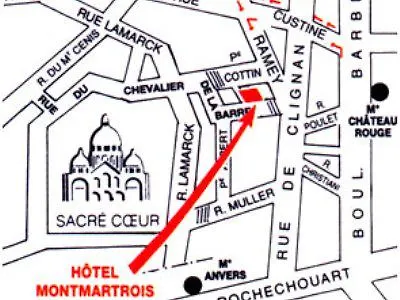 Montmartrois 호텔 2*